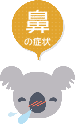 鼻の症状